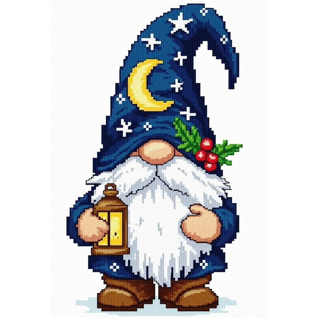 Нейропревью дизайнов вышивки крестом.