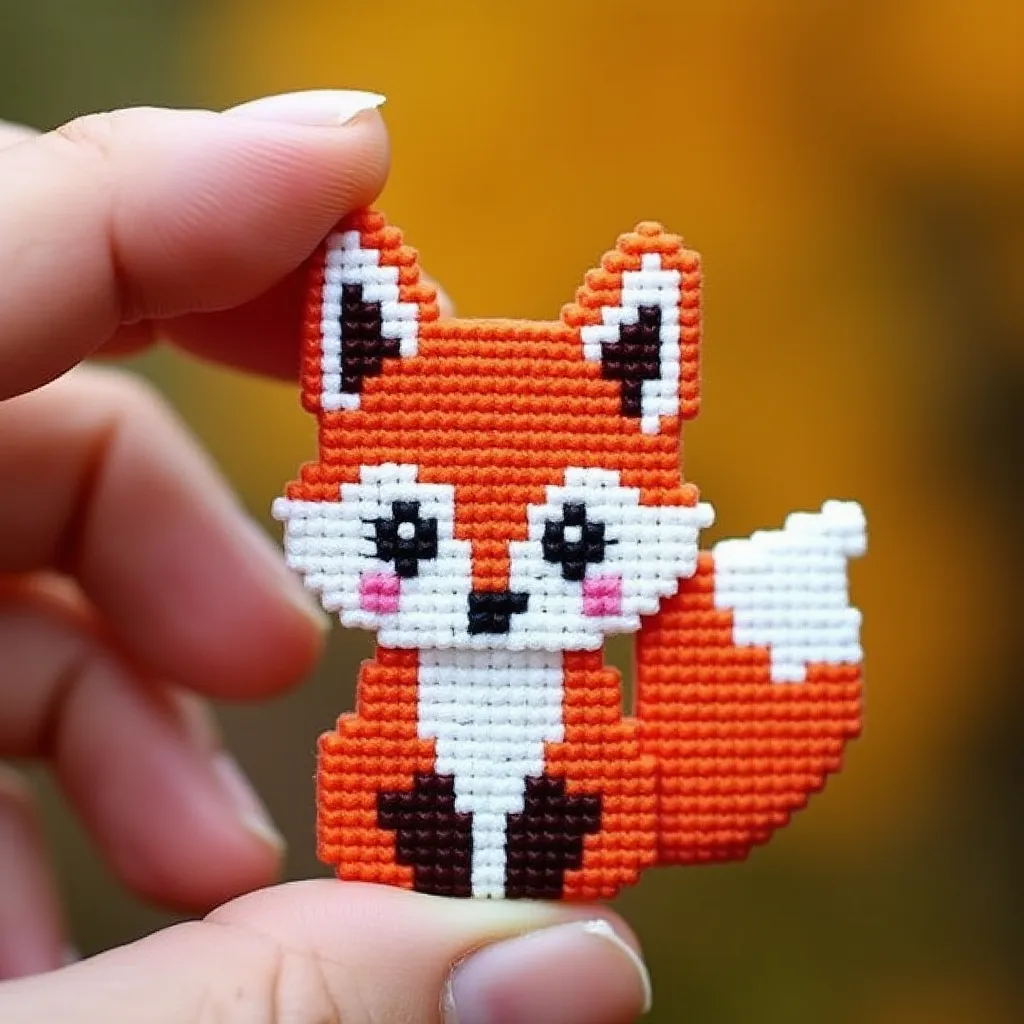 Нейропревью дизайнов вышивки крестом.