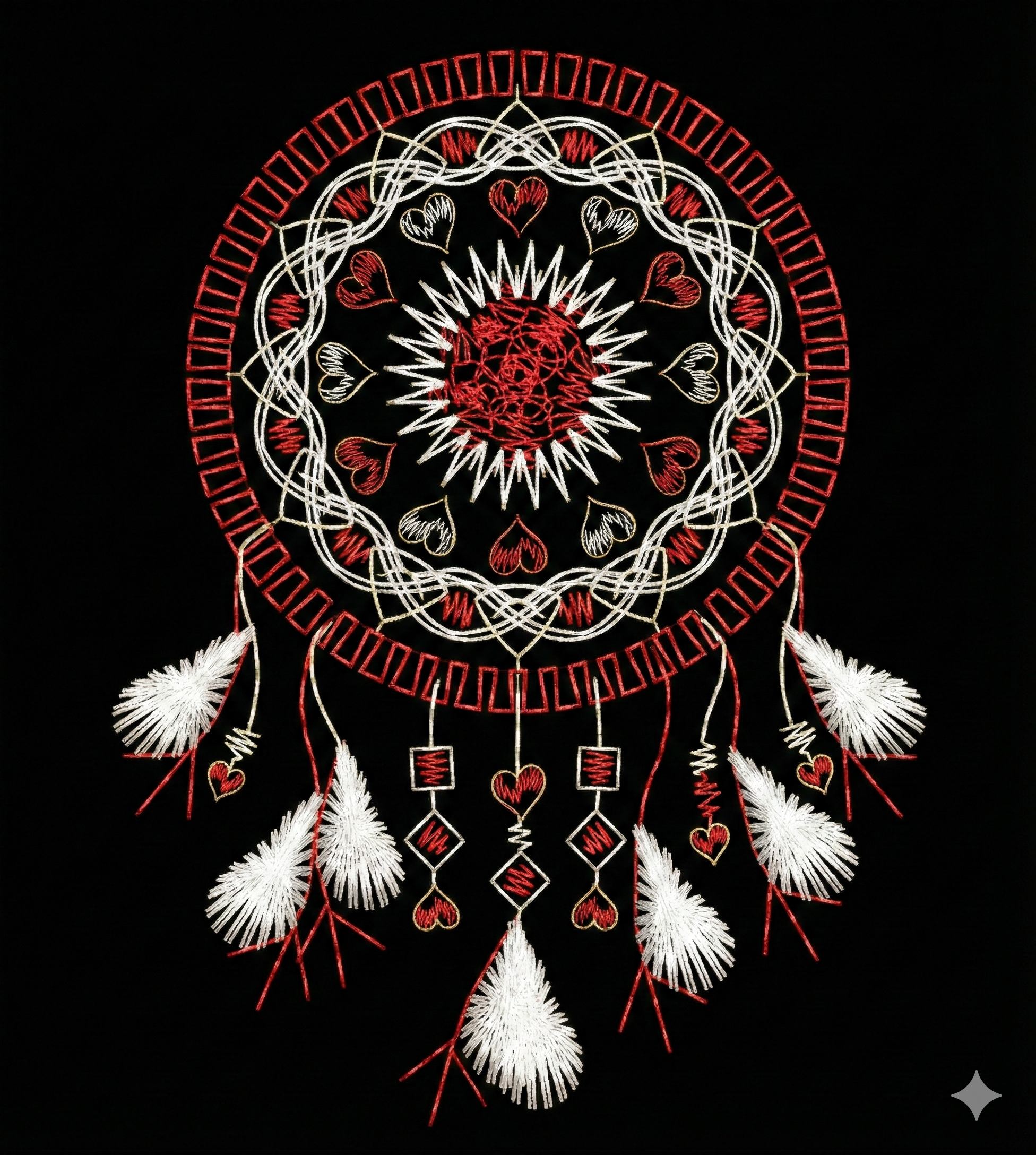 Этно LoRA — народные мотивы в машинной вышивке FLUX2