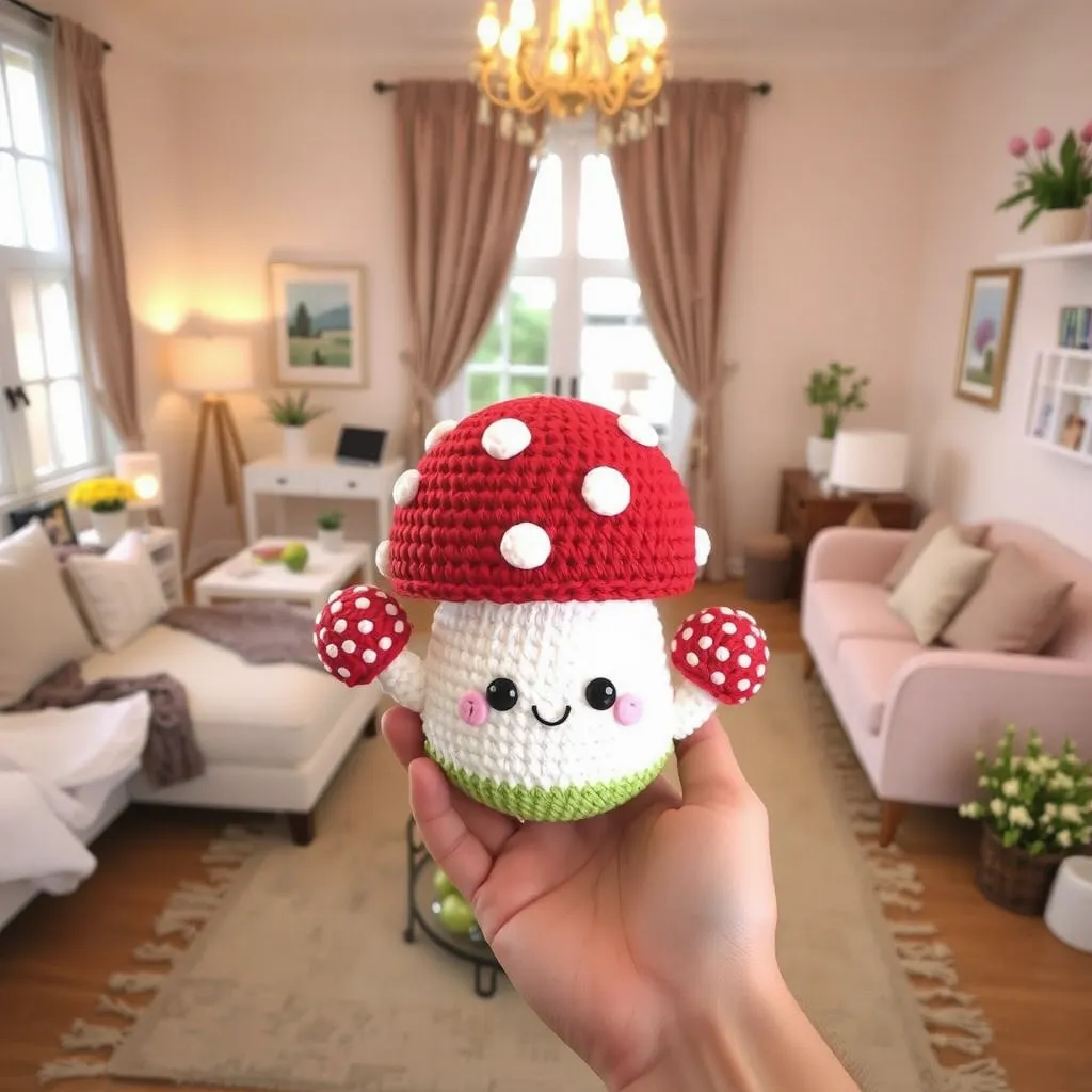 Нейропревью круглых вязаных игрушек. Машинная вышивка.