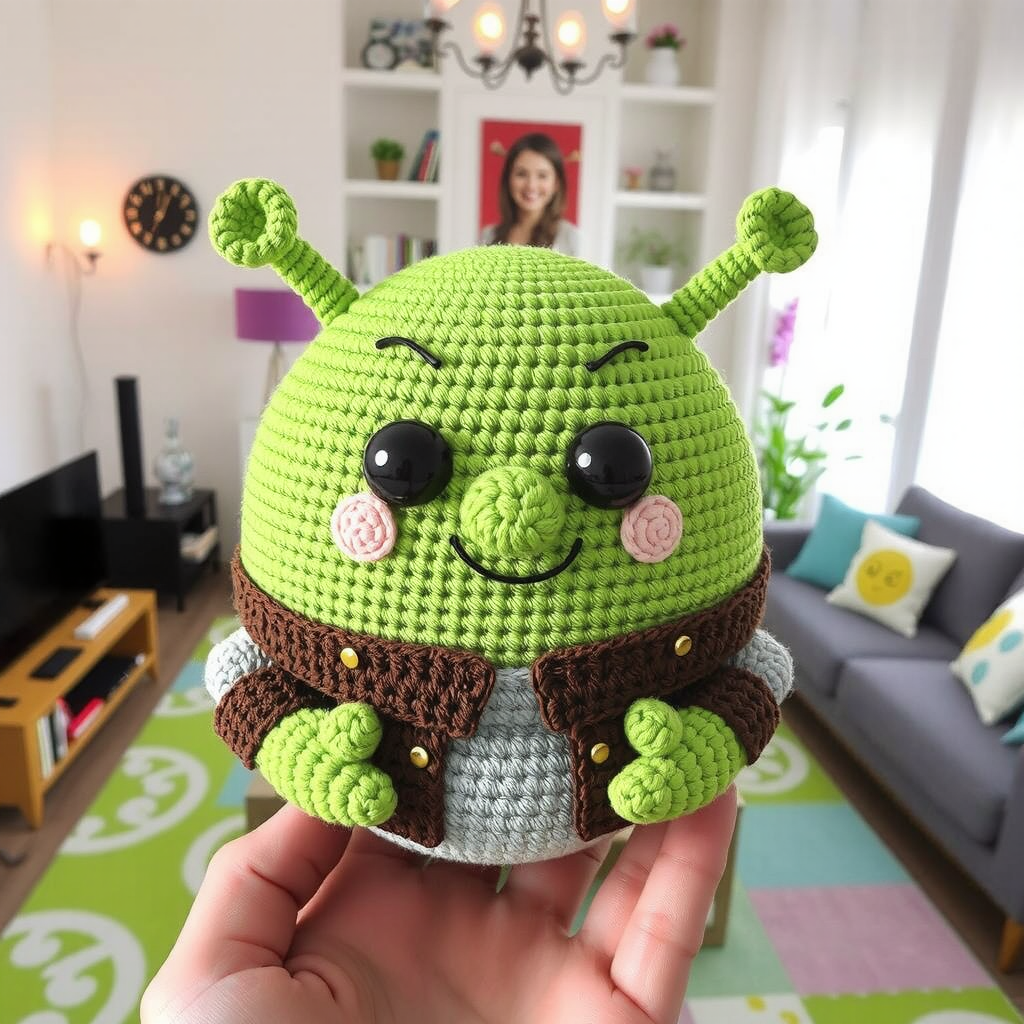 Нейропревью круглых вязаных игрушек. Машинная вышивка.