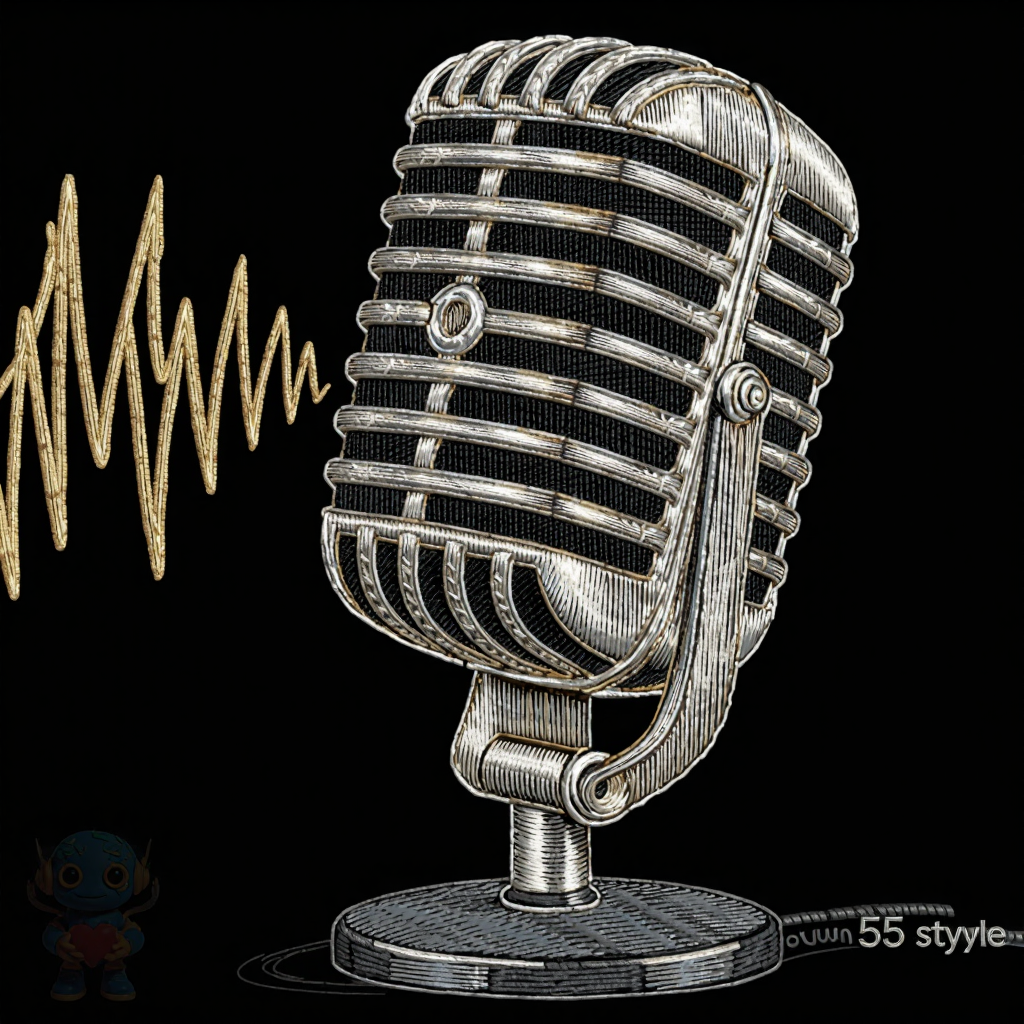 Нейропревью машинной вышивки в технике Сангина.